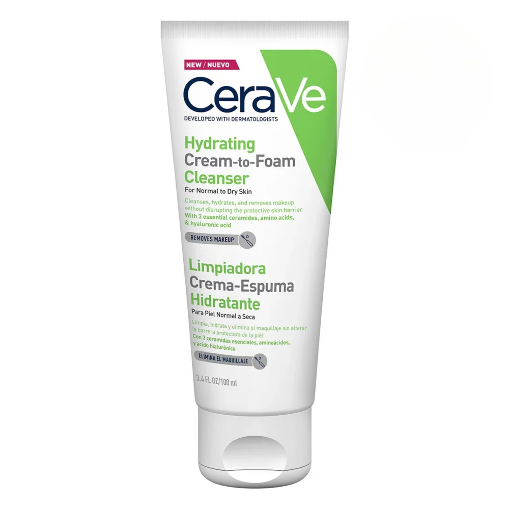 CERAVE LIMPIADORA CREMA-ESPUMA HIDRATANTE 100ML