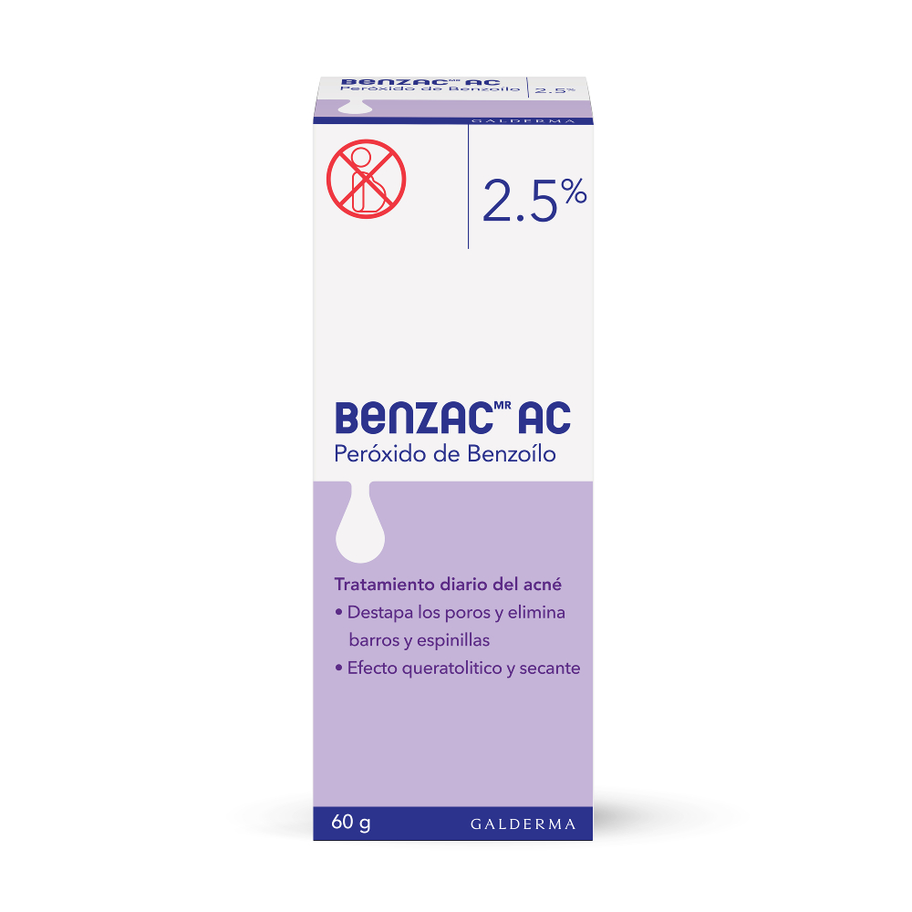 BENZAC AC 2.5% GEL 60GR
