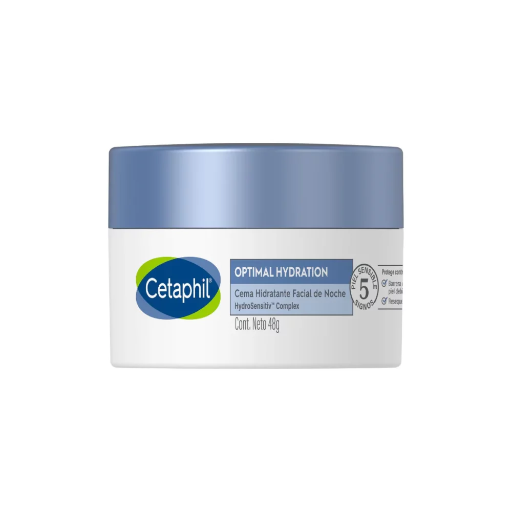 CETAPHIL OPTIMAL HYDRATION CREMA DE NOCHE 48G