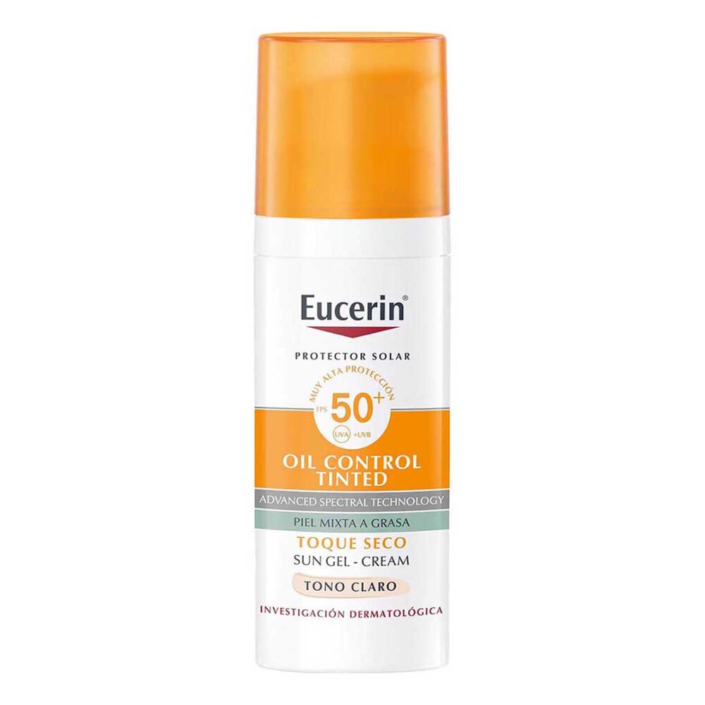 EUCERIN SPF50+ OIL CONTROL T/CLARO 50ML