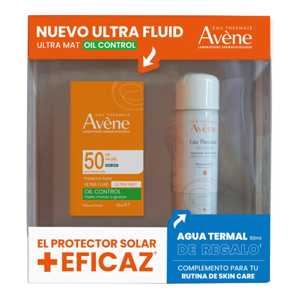 KIT-ULTRA FLUID OIL CONTROL ULTRA MAT 50ML+AGUA TERMAL 50ML