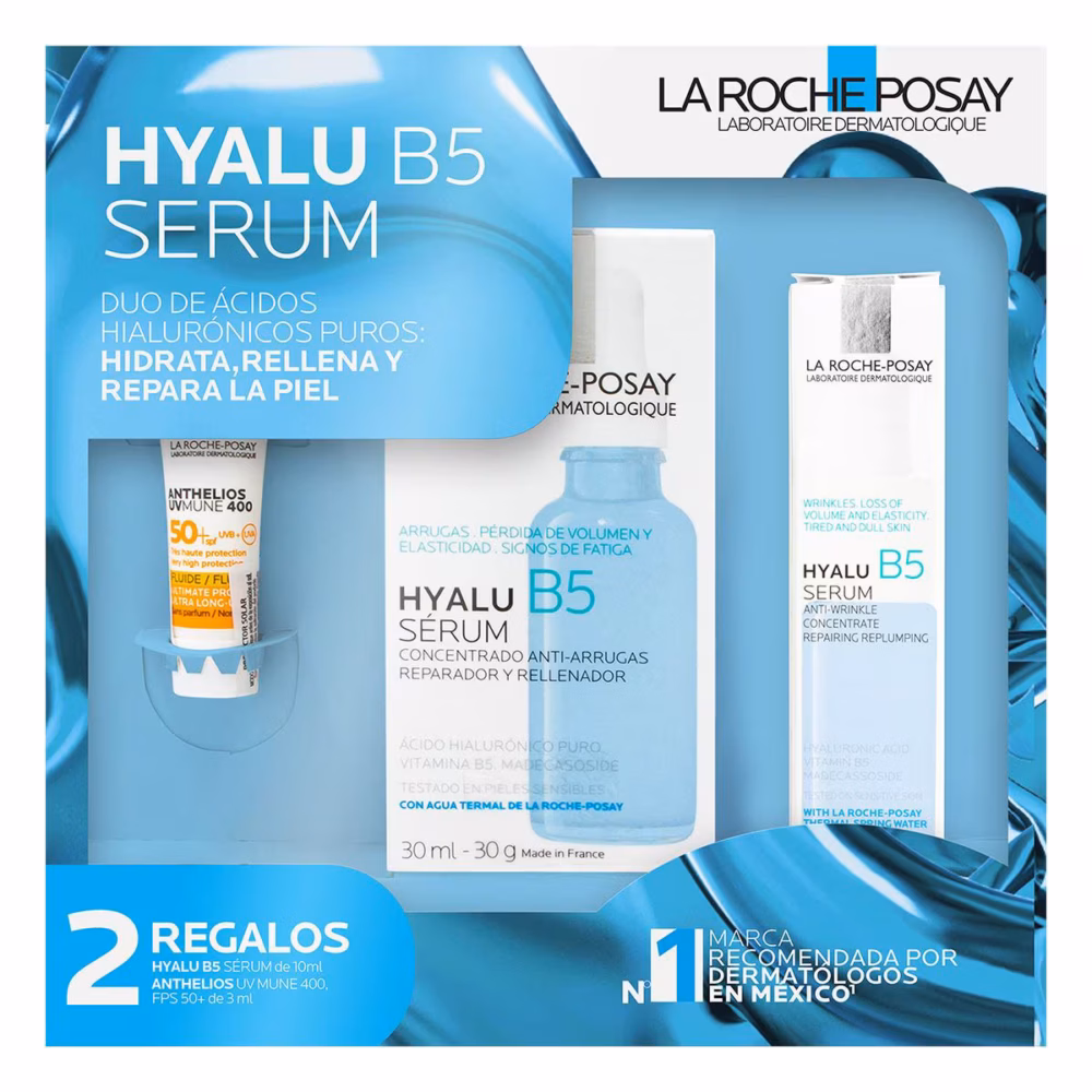 KIT HYALU B5 SERUM 30ML+MINI HYALU B5 SERUM 10ML+MINI ANTHELIOS UV MUNE 400 FPS 50+ 3ML