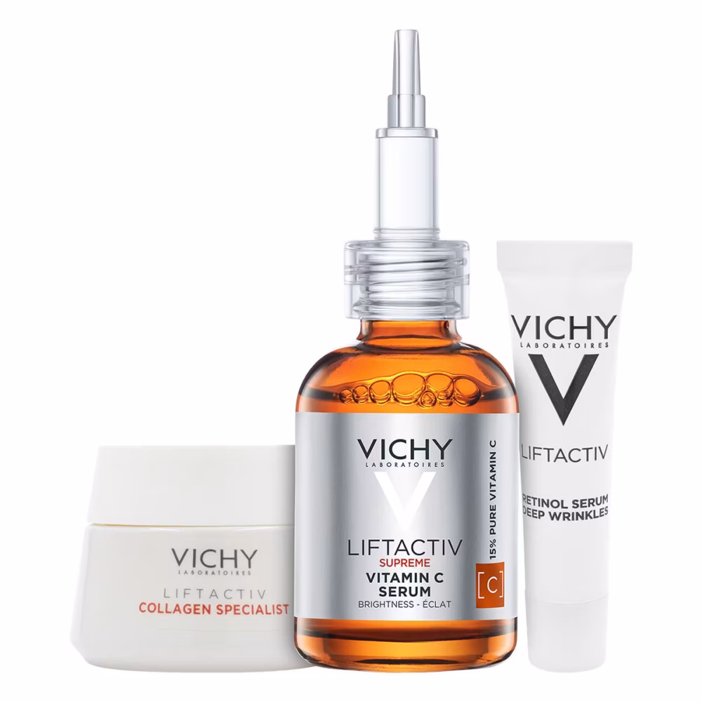 KIT-LIFTACTIV SUPREME VITAMIN C SERUM 20ML+LIFTACTIV RETINOL SERUM 5ML+LIFTACTIV CREME COLLAGEN SPECIALIST 15ML
