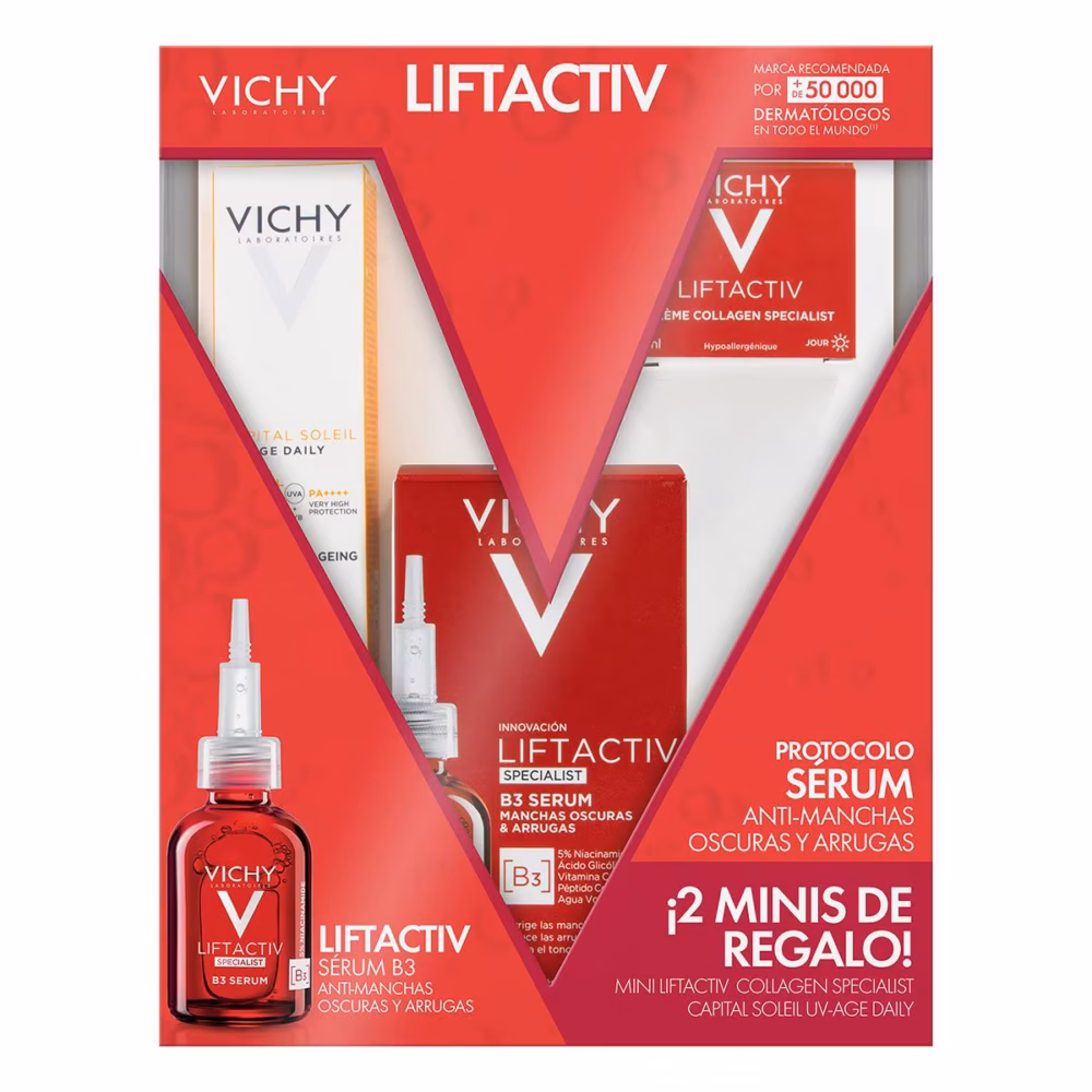 KIT-LIFTACTIV SPECIALIST B3 SERUM 30G+LIFTACTIV CREME COLLAGEN SPECIALIST 15ML+CAPITAL SOLEIL UV-AGE DAILY 15ML