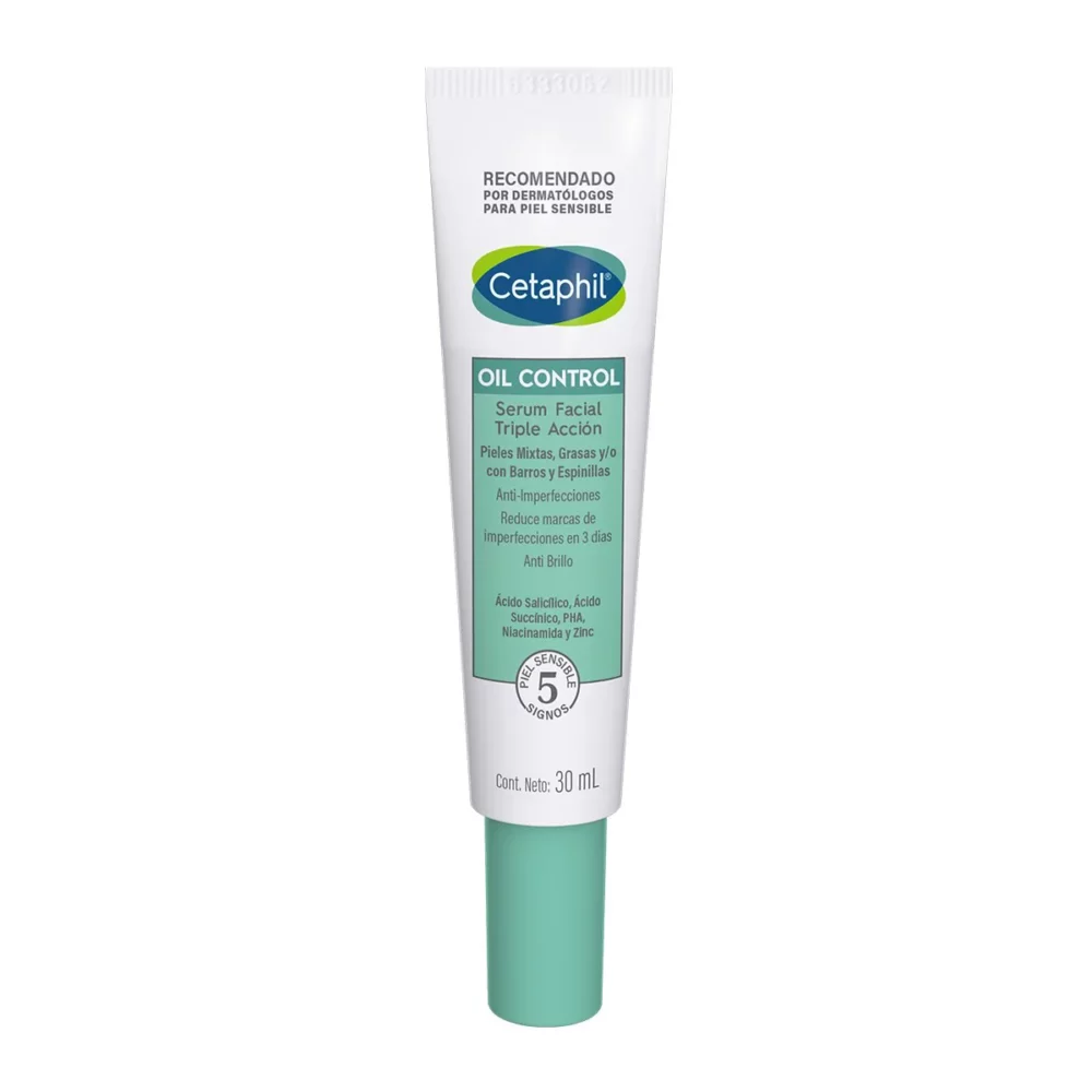 CETAPHIL OIL CONTROL SERUM FACIAL TRIPLE ACCION 30ML