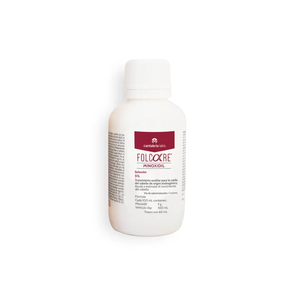 FOLCARE MINODIXIL SOLUCION 5% 60ML