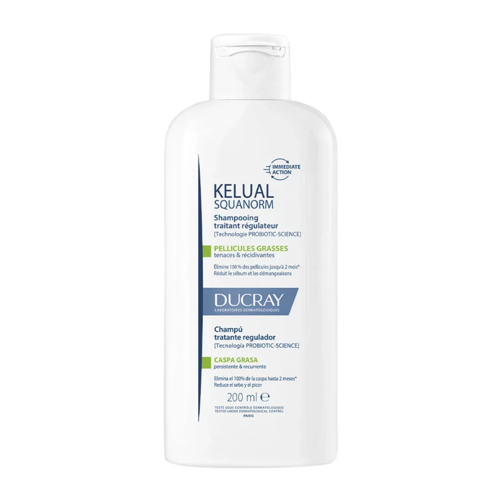 KELUAL SQUANORM SHAMPOO CASPA GRASA 200ML