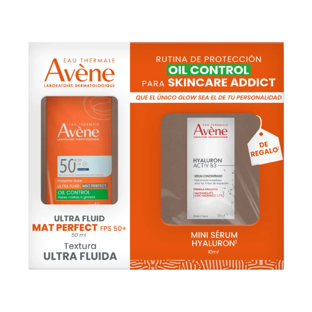 KIT-ULTRA FLUID OIL CONTROL MAT PERFECT 50ML+SUERO HYALURON ACTIV B3 10ML