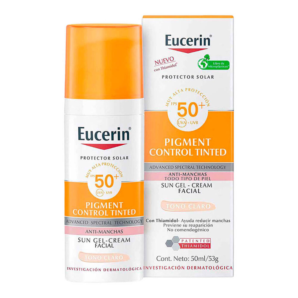 EUCERIN PIGMENT CONTROL TINTED TONO CLARO 50ML