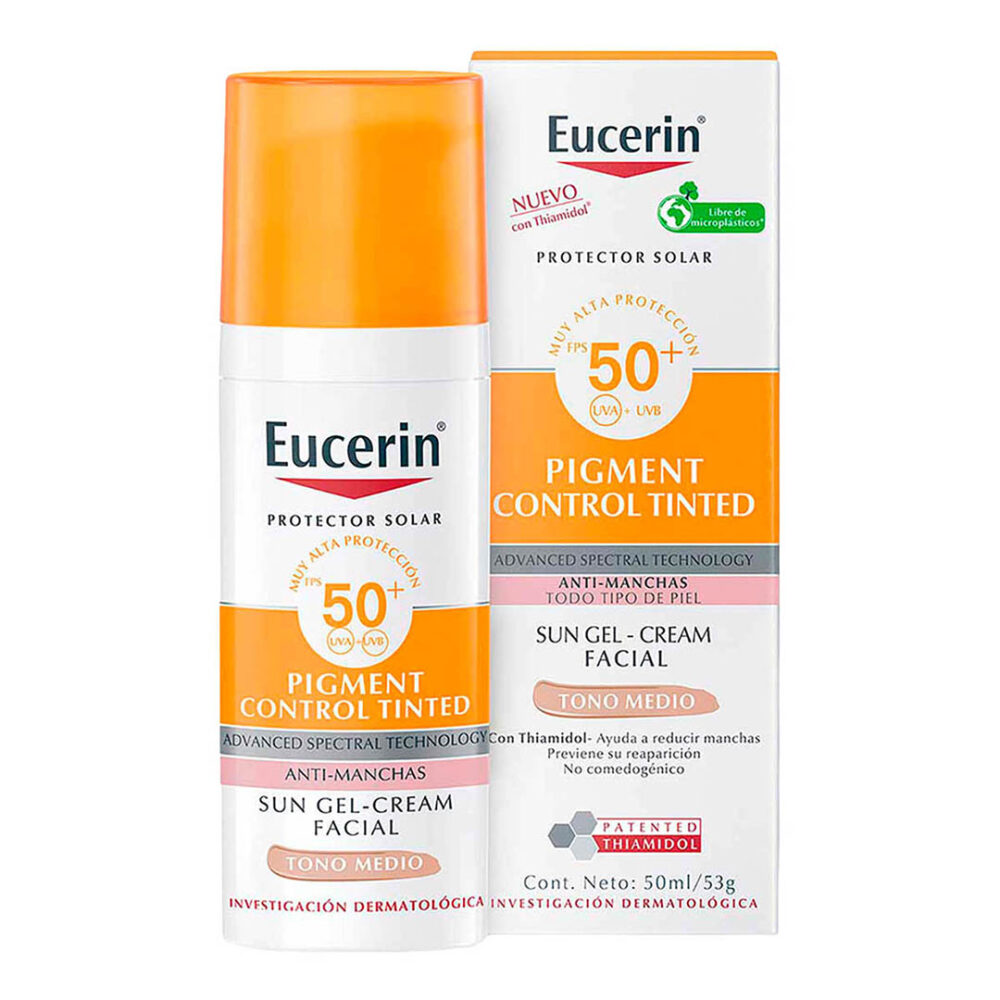 EUCERIN PIGMENT CONTROL TINTED TONO MEDIO 50ML
