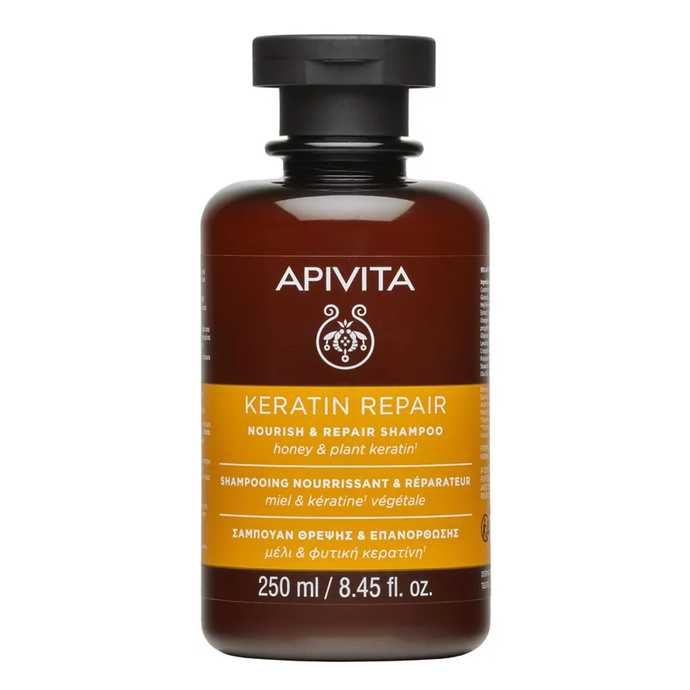 SHAMPOO REPARADOR CON MIEL Y KERATINA 250ML