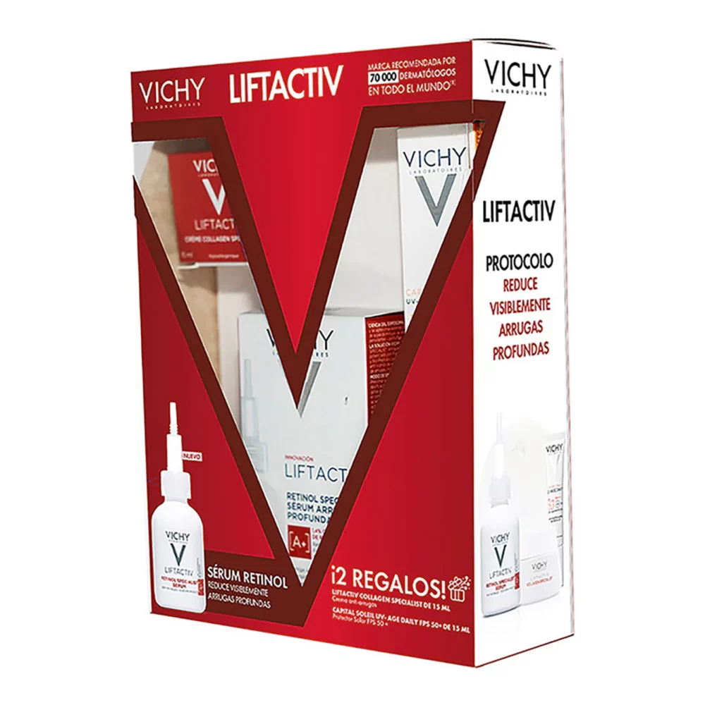 KIT-LIFTACTIV RETINOL SPECIALIST SERUM ARRUGAS PROFUNDAS 30ML+LIFTACTIV SPECIALIST CREMA 15ML+CAPITAL SOLEIL UV-AGE DAILY 15ML
