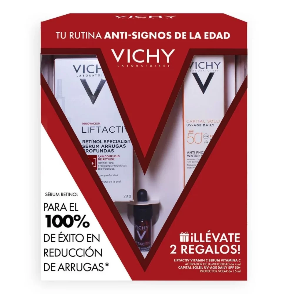 KIT-LIFTACTIV RETINOL SERUM B3 30ML+LIFTACTIV SERUM VITAMIN C 4ML+CAPITAL UV AGE DAILY SPF50+ 15ML