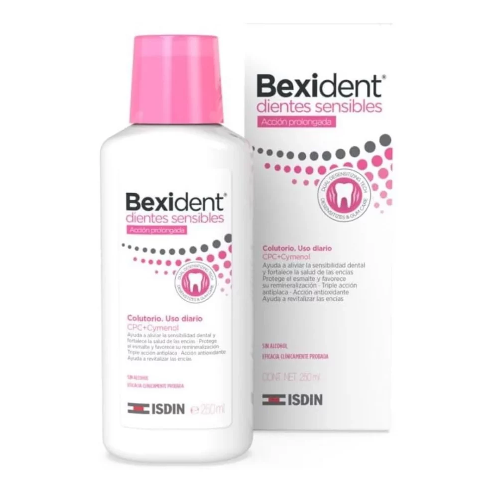 BEXIDENT DIENTES SENSIBLES CPC+CYMENOL 250ML