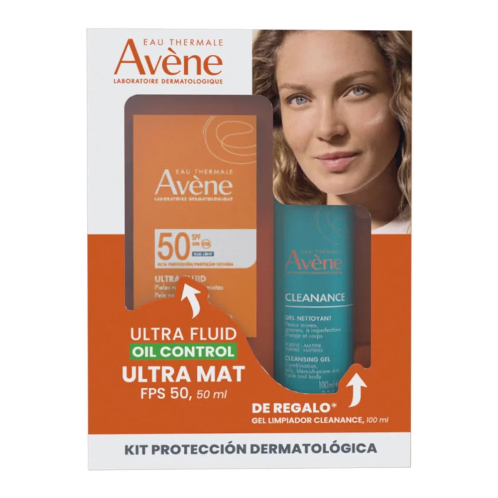 KIT-ULTRA FLUID OIL CONTROL MAT PERFECT FPS50+ 50ML+CLEANANCE GEL LIMPIADOR 100ML