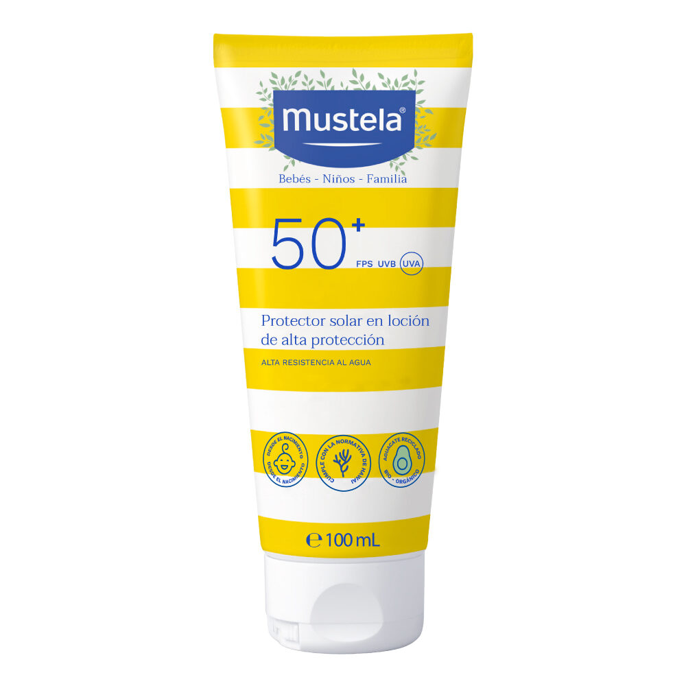 MUSTELA PROTECTOR SOLAR EN CREMA 100ML