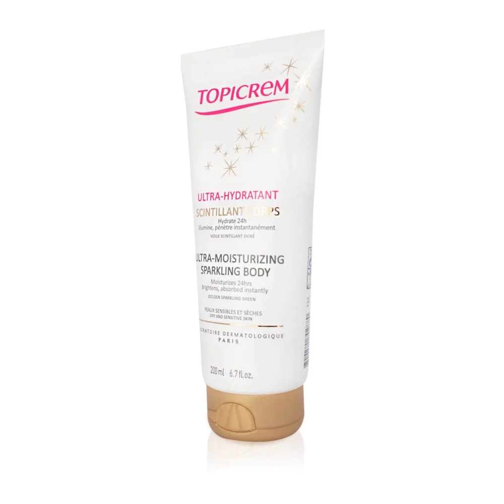 TOPICREM UH CUERPO LECHE CORPORAL ULTRA-HIDRATANTE EFECTO BRILLANTE 200ML