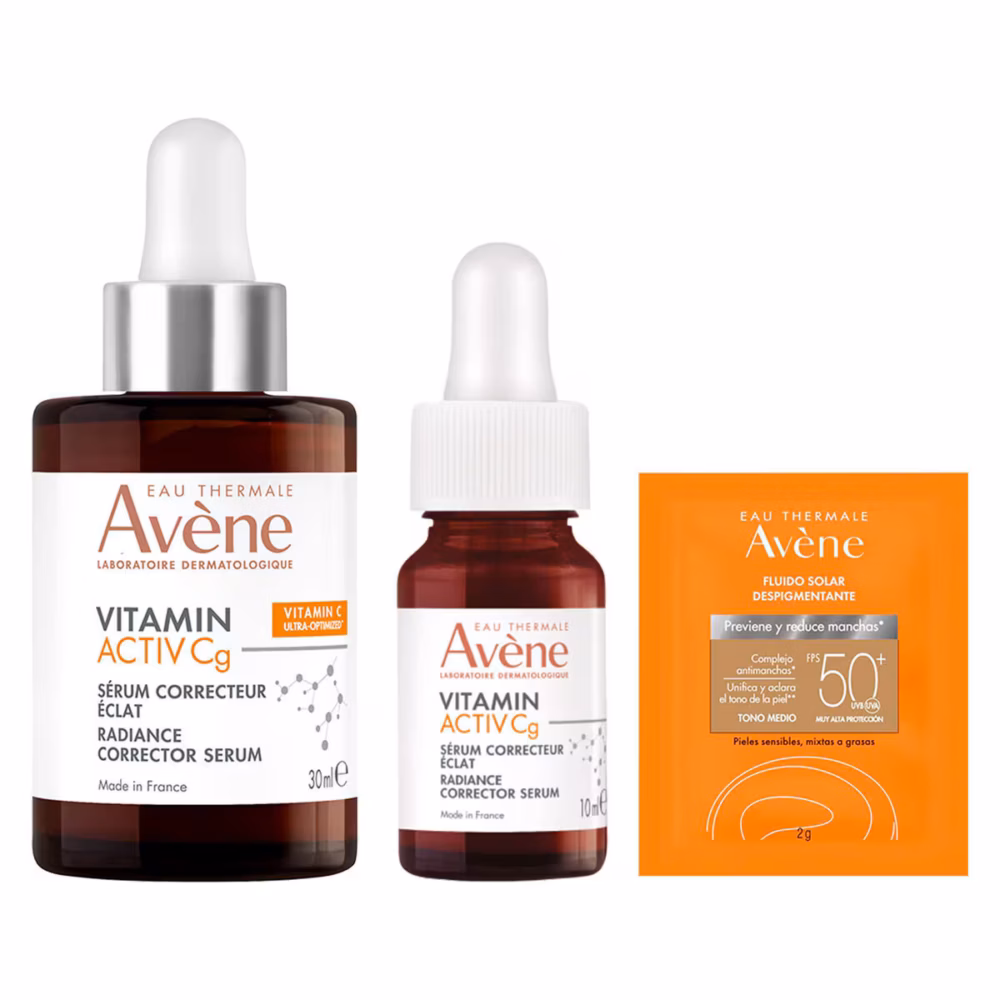 KIT-VITAMIN ACTIV SERUM 30ML+MINI VITAMIN ACTIV SERUM 10ML+SACHET FLUIDO DESPIGMENTANTE MEDIO 2ML