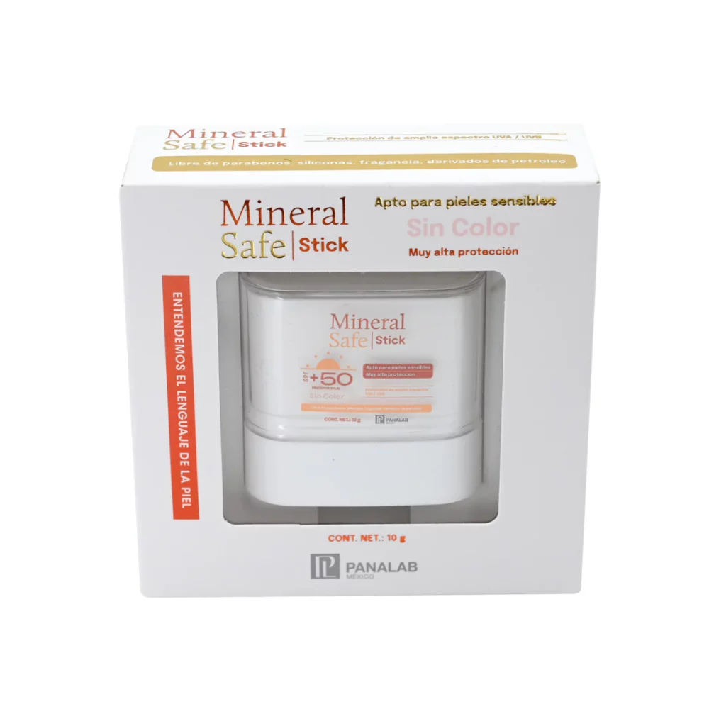 MINERAL SAFE STICK FPS50+ S/C 10G
