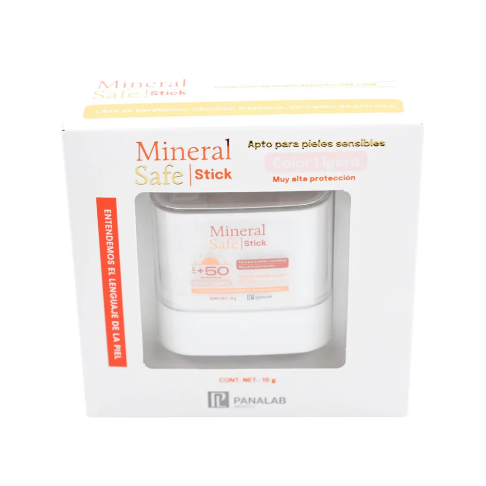 MINERAL SAFE STICK FPS50+ COLOR LIGERO 10G