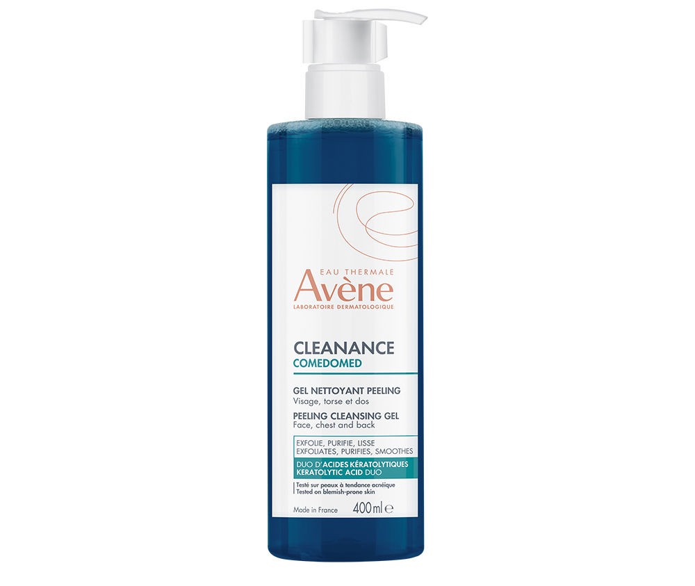 CLEANANCE COMEDOMED PEELING GEL LIMPIADOR EXFOLIANTE 400ML