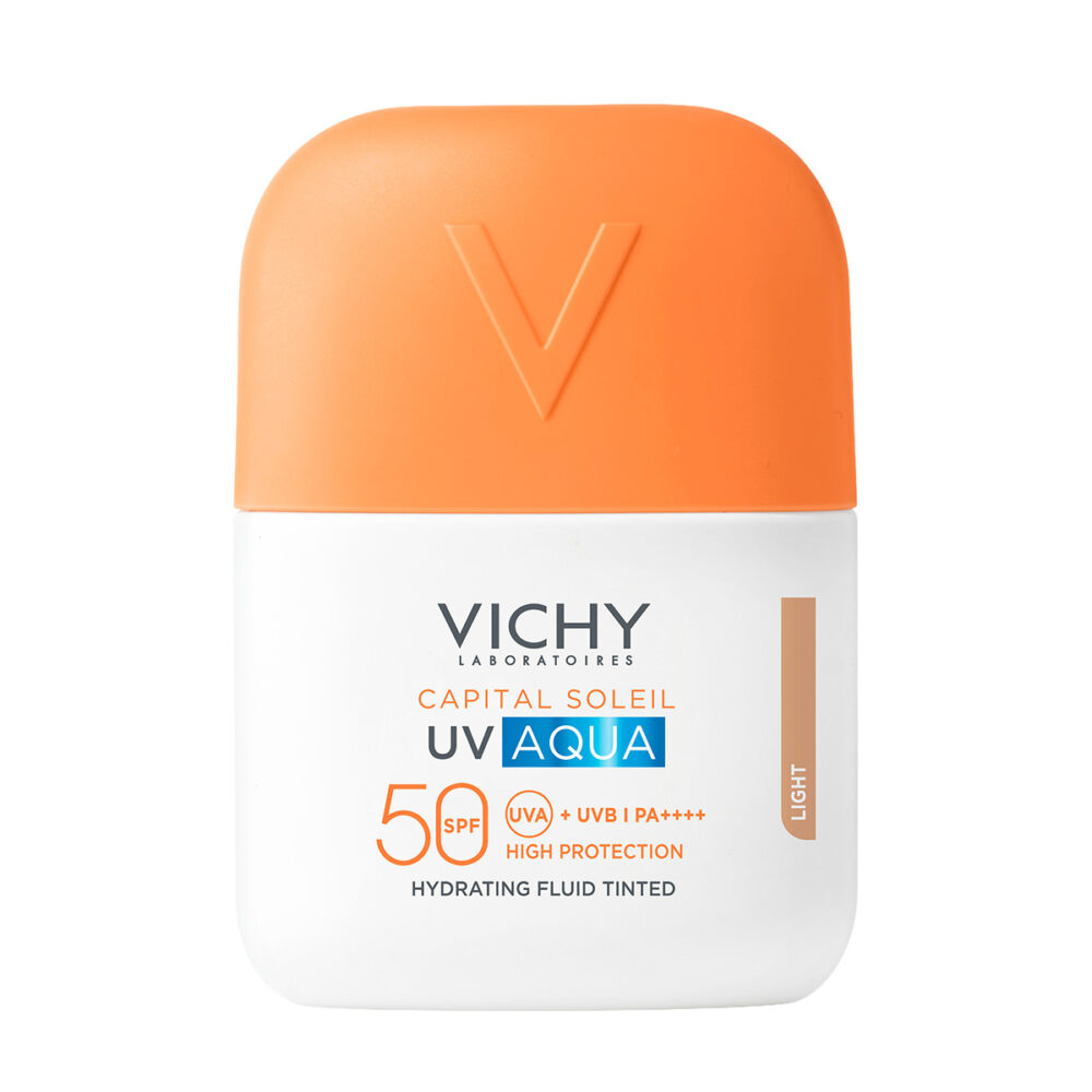 CAPITAL SOLEIL UV AQUA SPF50+ TONO CLARO 50ML